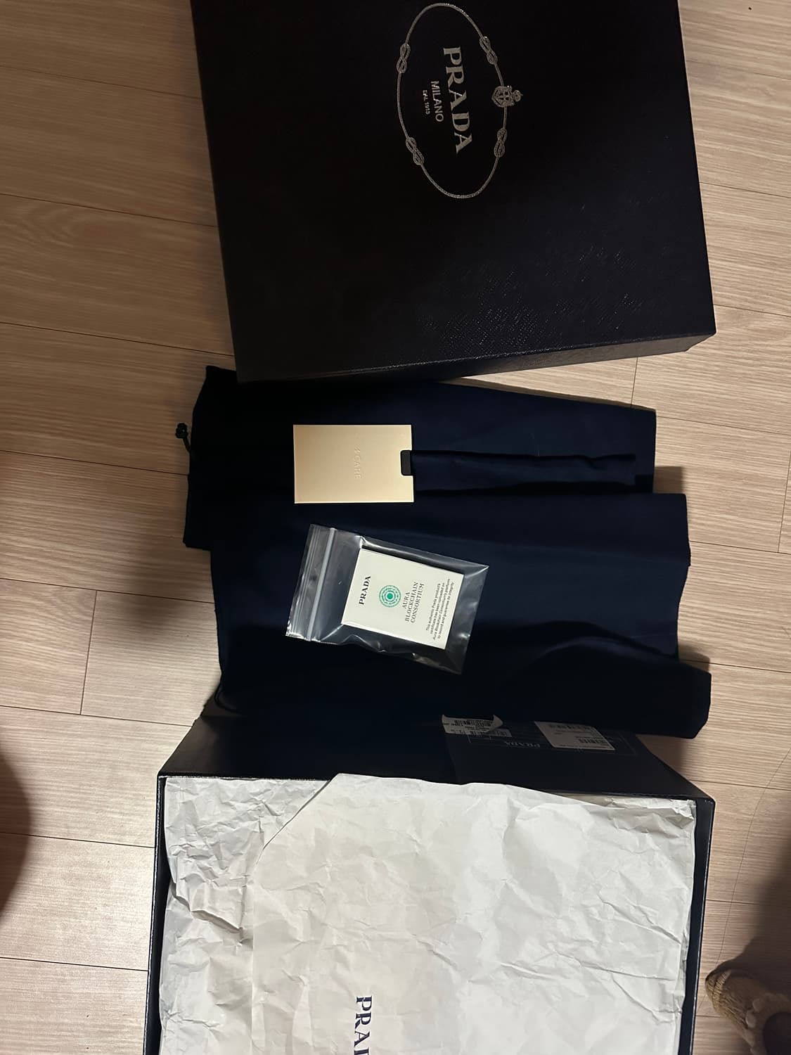 프랭크오션 프라다 레더 마운틴 부츠 uk10 상품이미지6