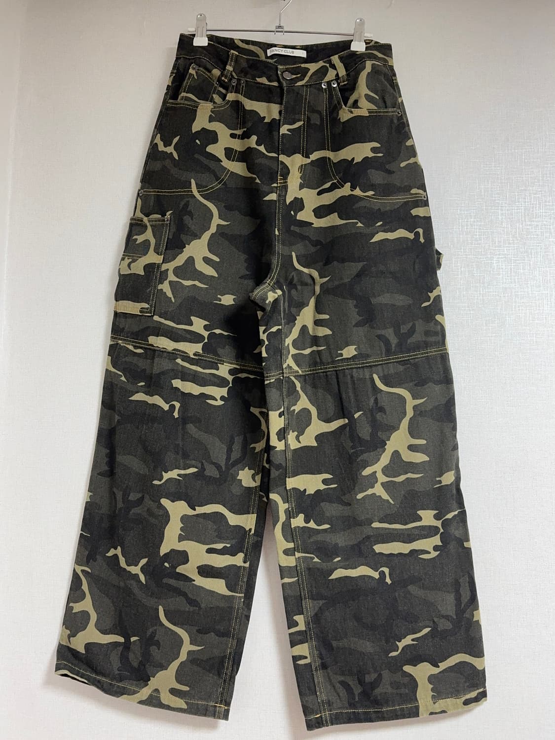 팬시클럽 카펜더 레터링 데님 팬츠 상품이미지1