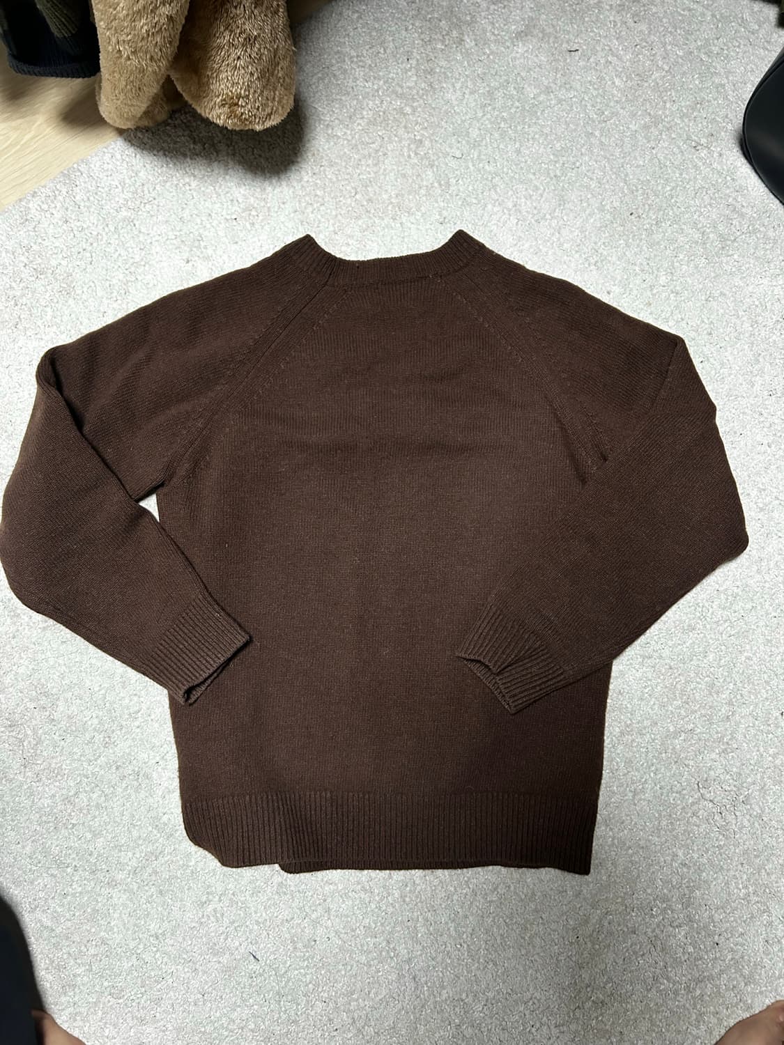 드레프로젝트 br스웨터 2사이즈 월넛컬러 상품이미지2