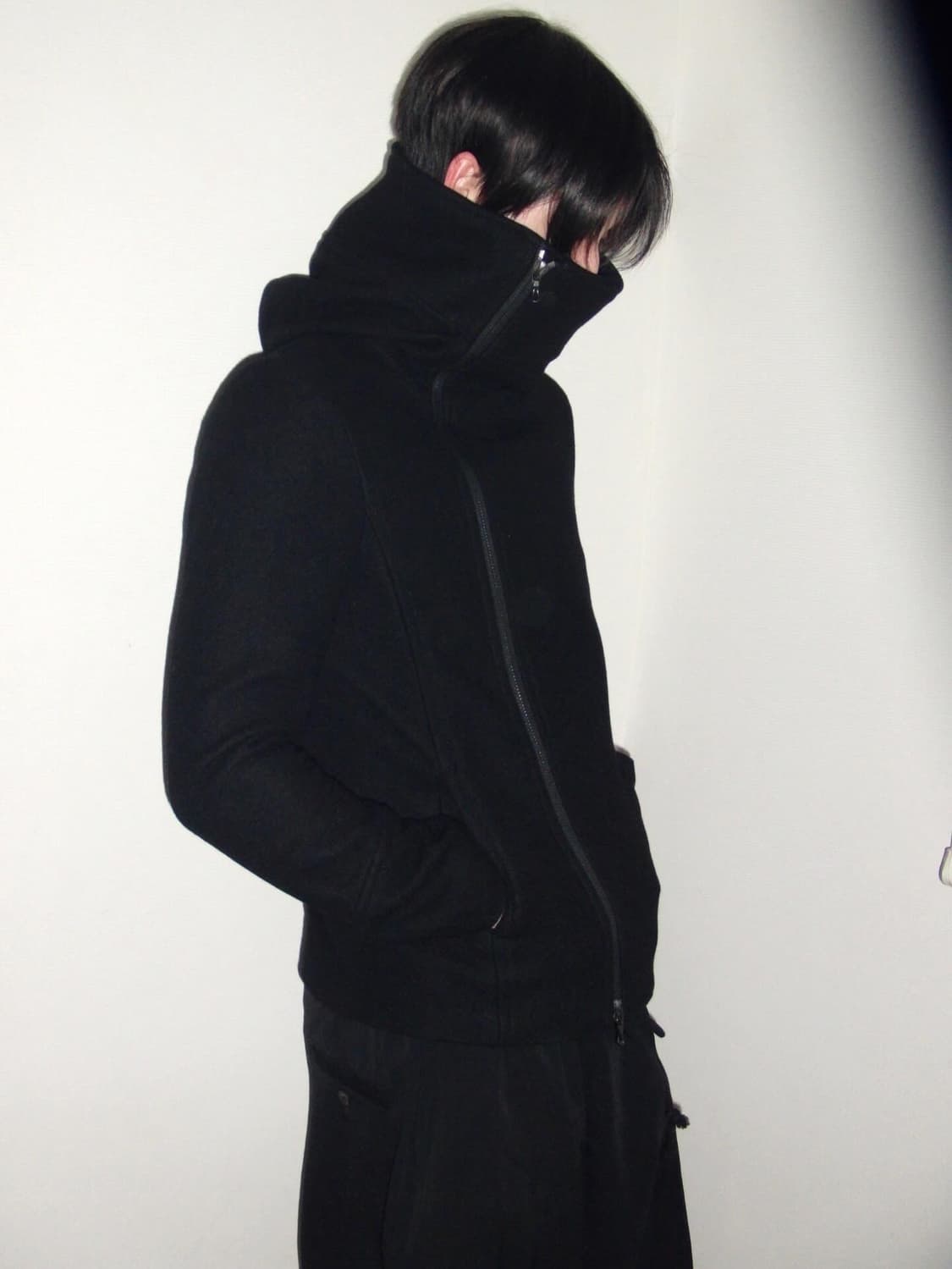 어태치먼트 하이넥 후드 자켓 상품이미지1