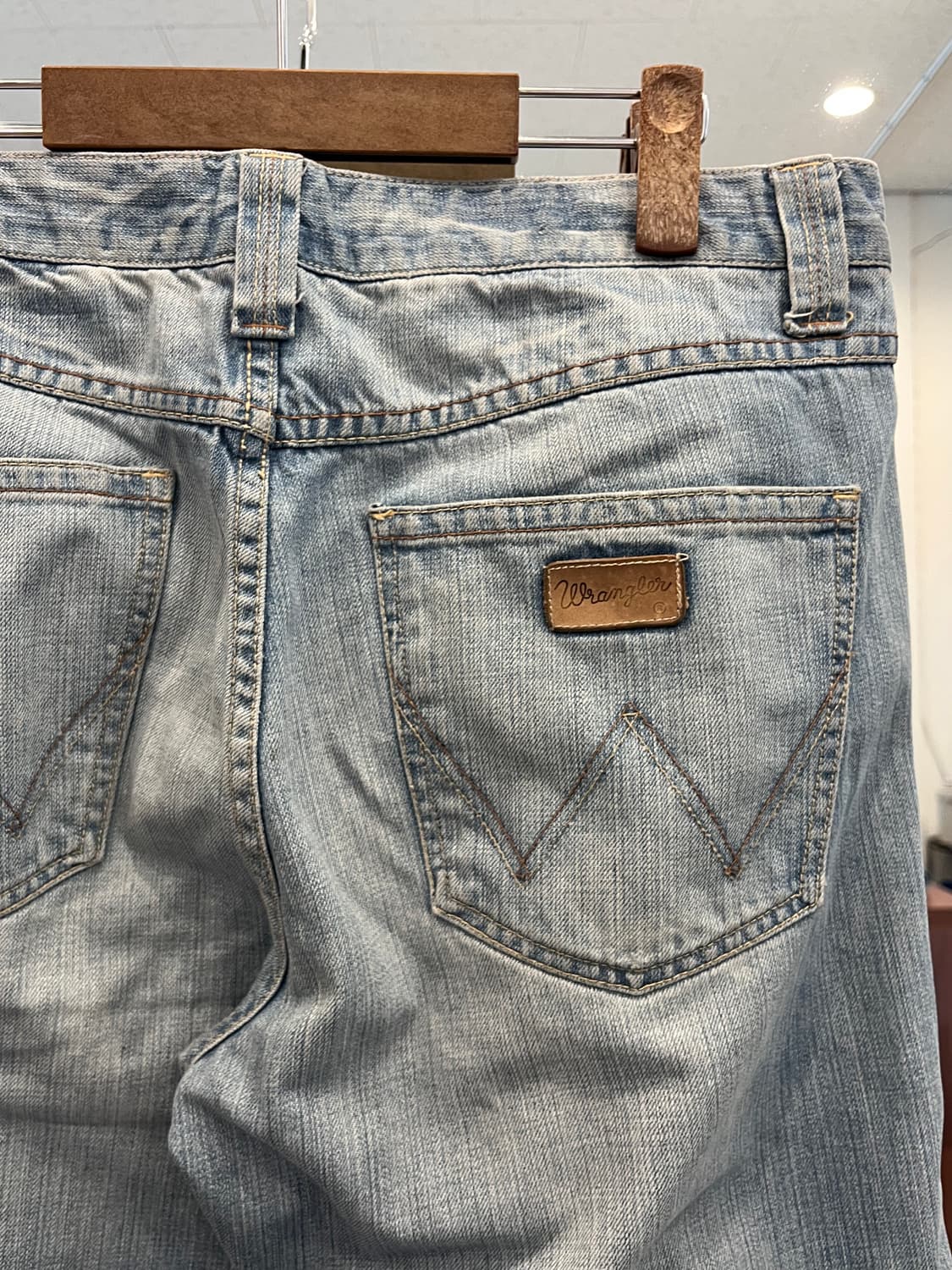 Wrangler 랭글러 컷오프 데님 팬츠 (33-34inch) 상품이미지6