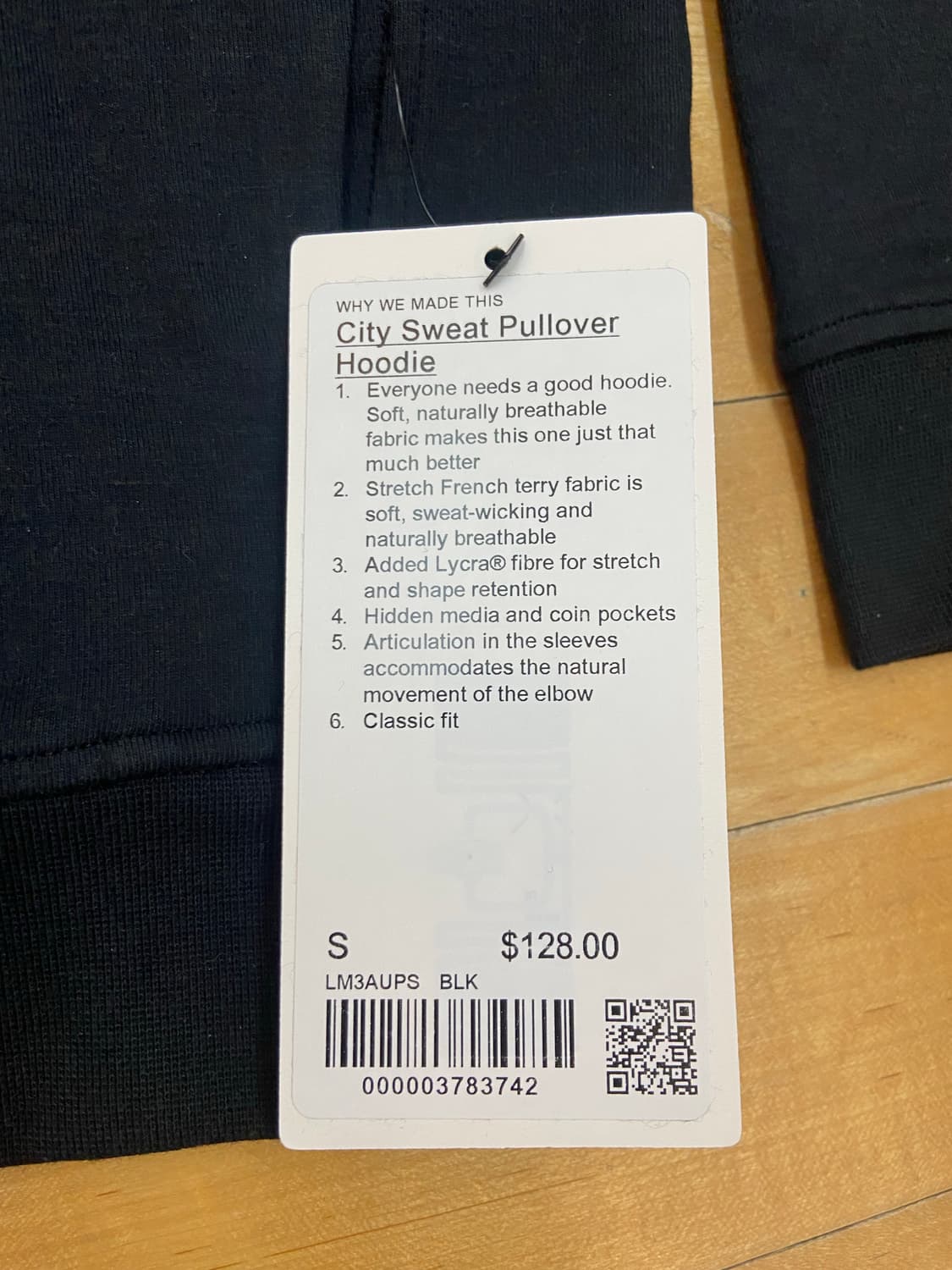 룰루레몬 시티스웻 풀오버 후디 S 상품이미지6