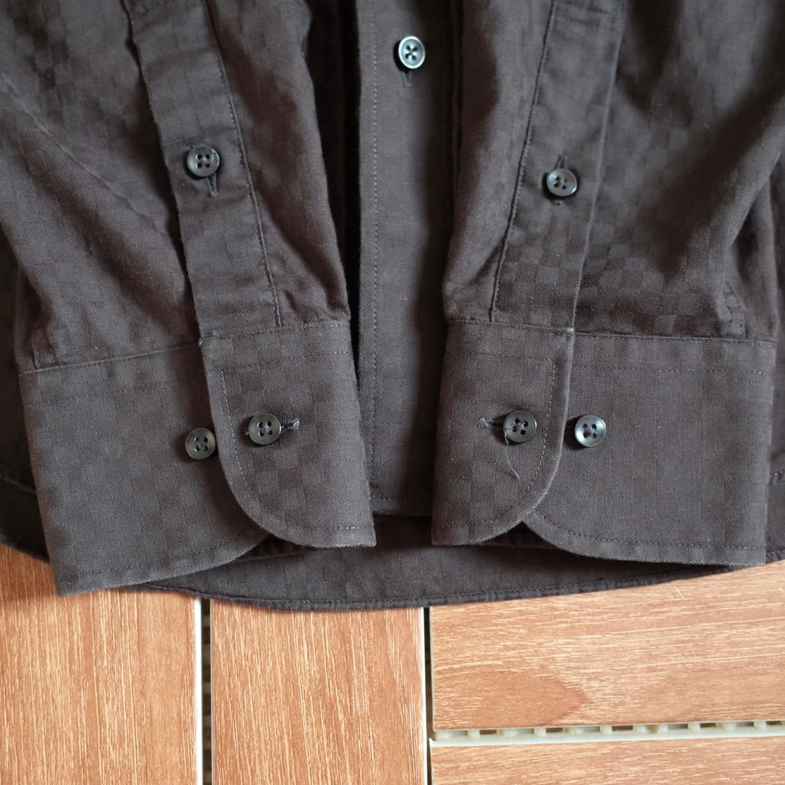 Finzione check pocket cotton shirts 상품이미지6