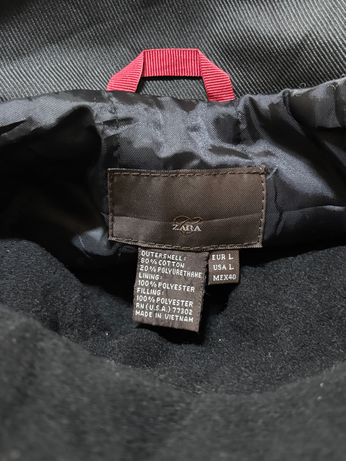 vintage zara two piece jacket L size 상품이미지6