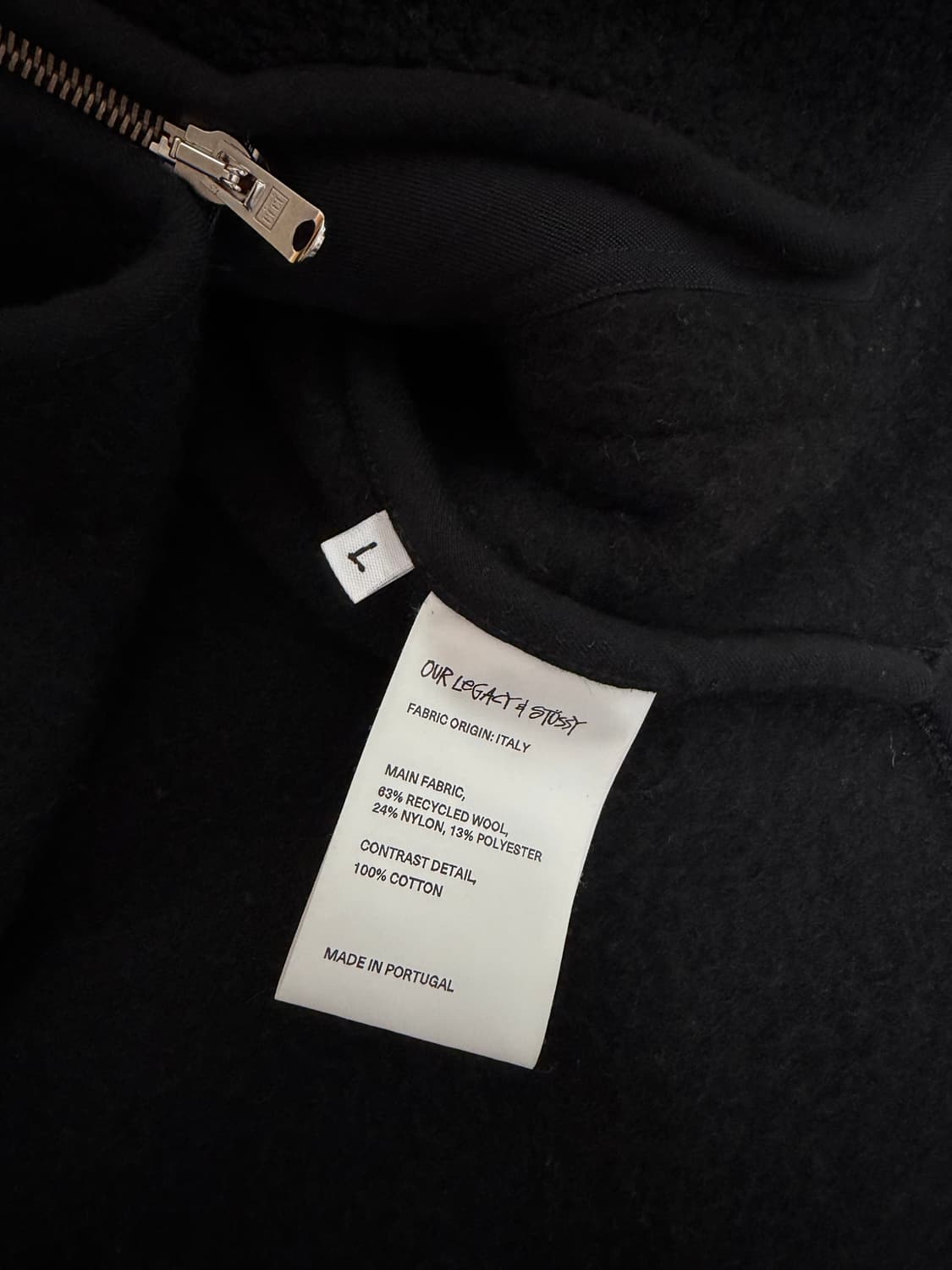 스투시 아워레가시 워크샵 라이너 블랙 상품이미지5