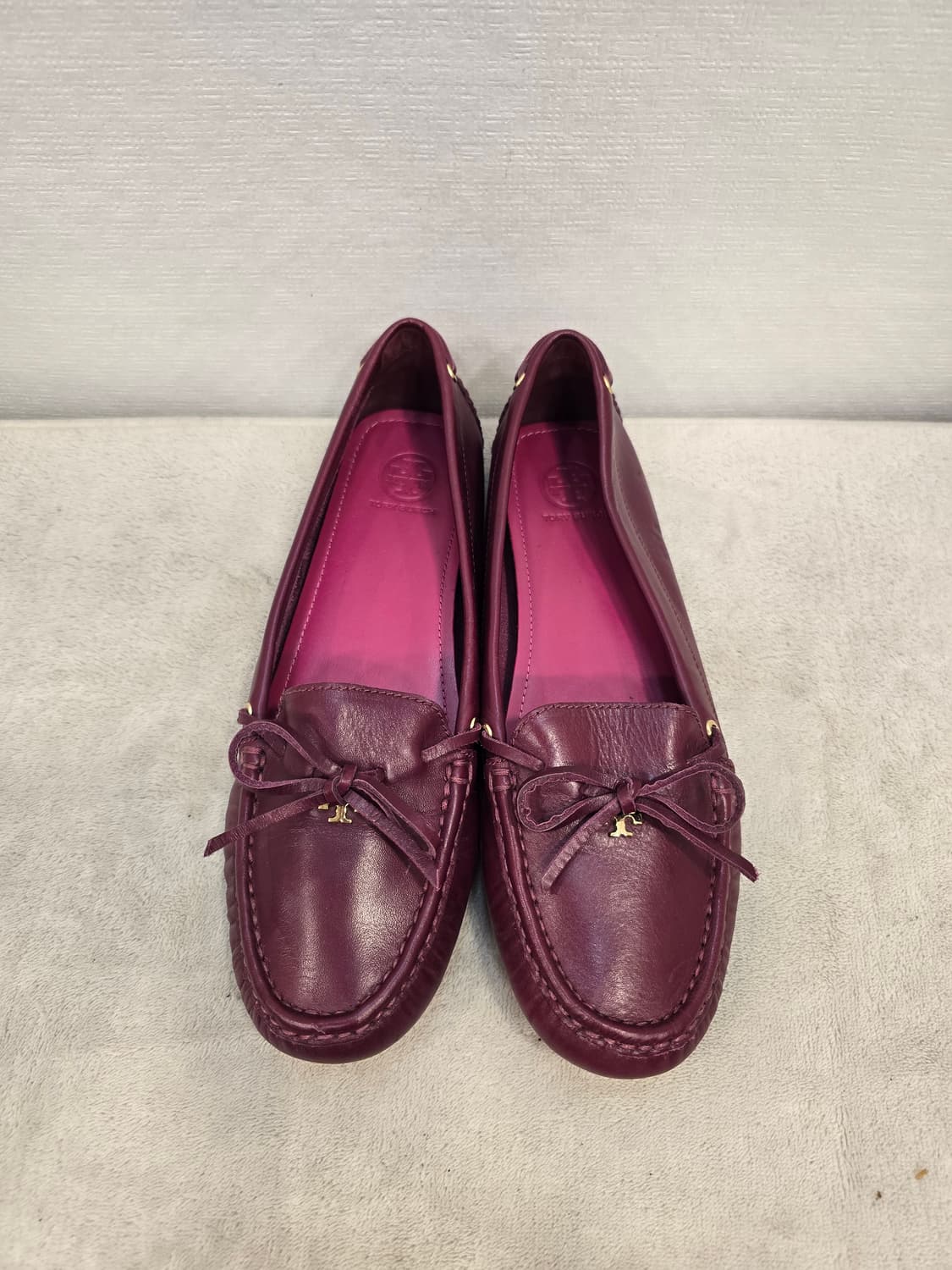 토리버치 드라이빙슈즈 플랫슈즈 버건디 260 상품이미지2