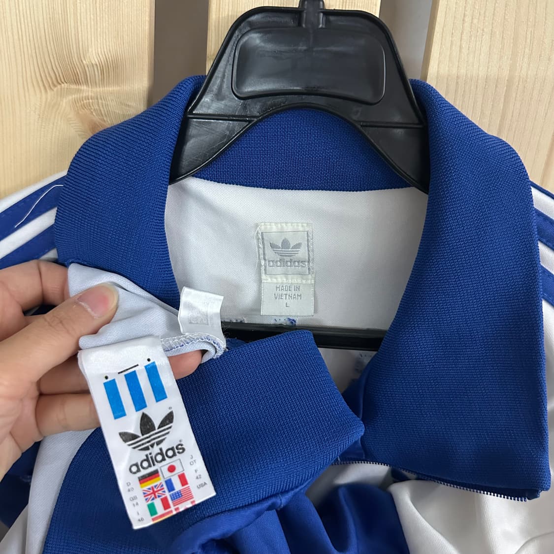 (L) 아디다스 브라질 리우 트랙탑 집업 져지 상품이미지5