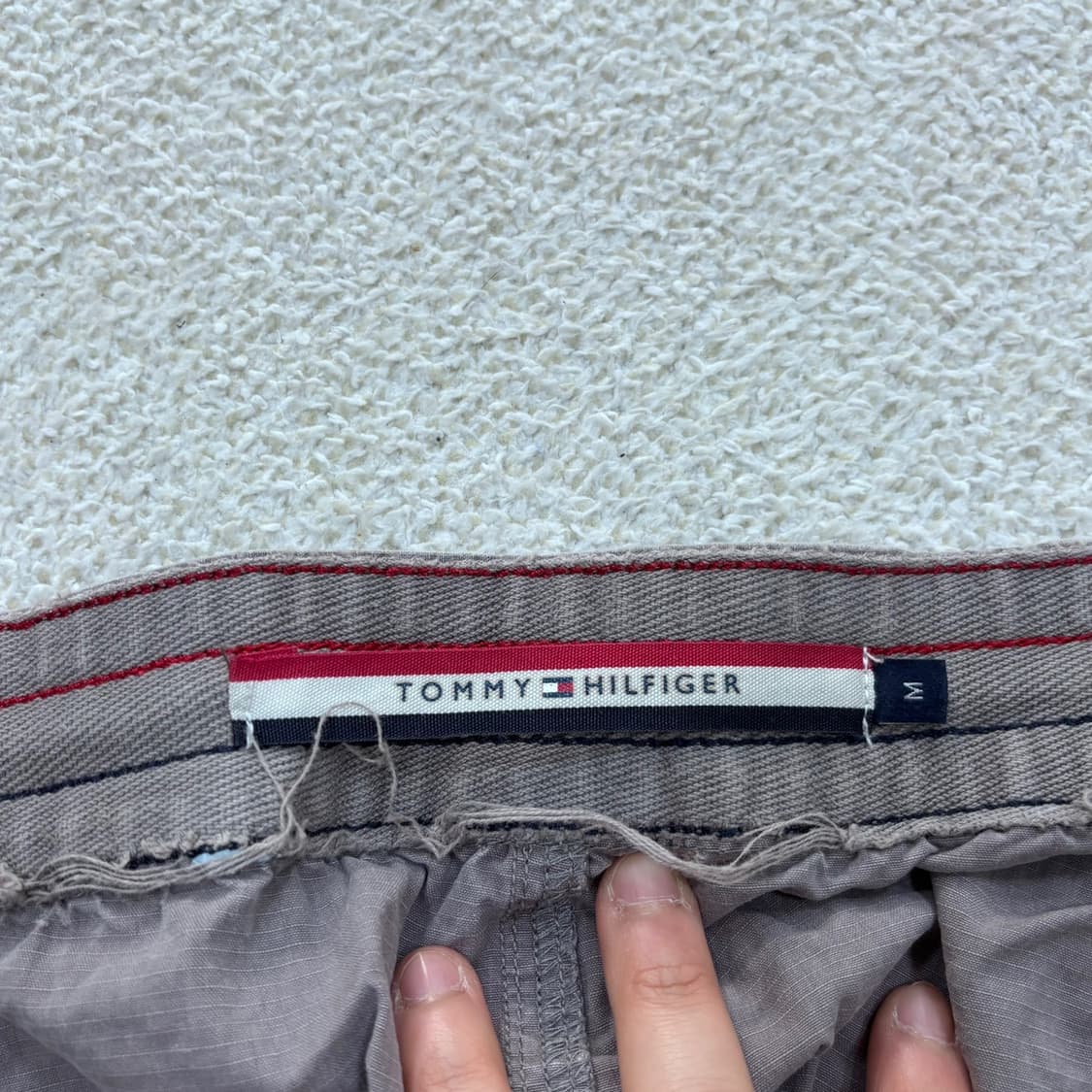 M 타미힐피거 밴딩 카고 반바지 0406E 상품이미지3