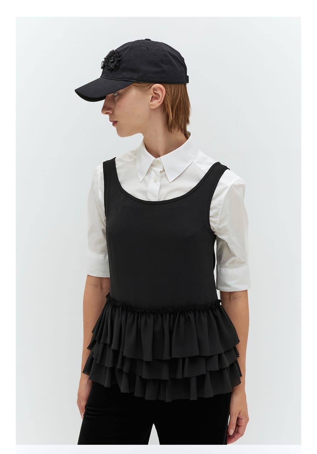 BURMULA 레이어드 탑 상품이미지1