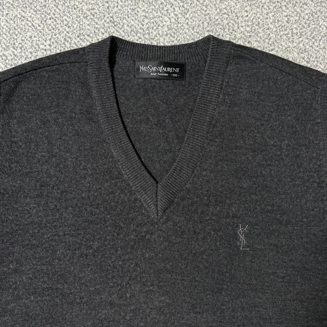 생로랑 YSL 울 니트 조끼 상품이미지4