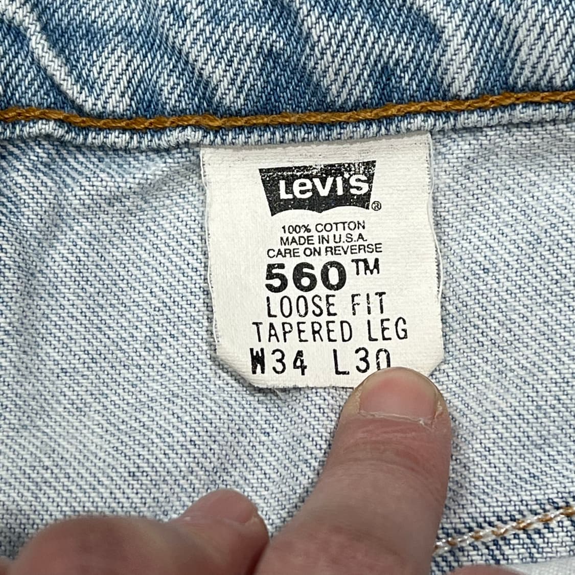 usa 리바이스 560 데님팬츠 s08986 상품이미지7