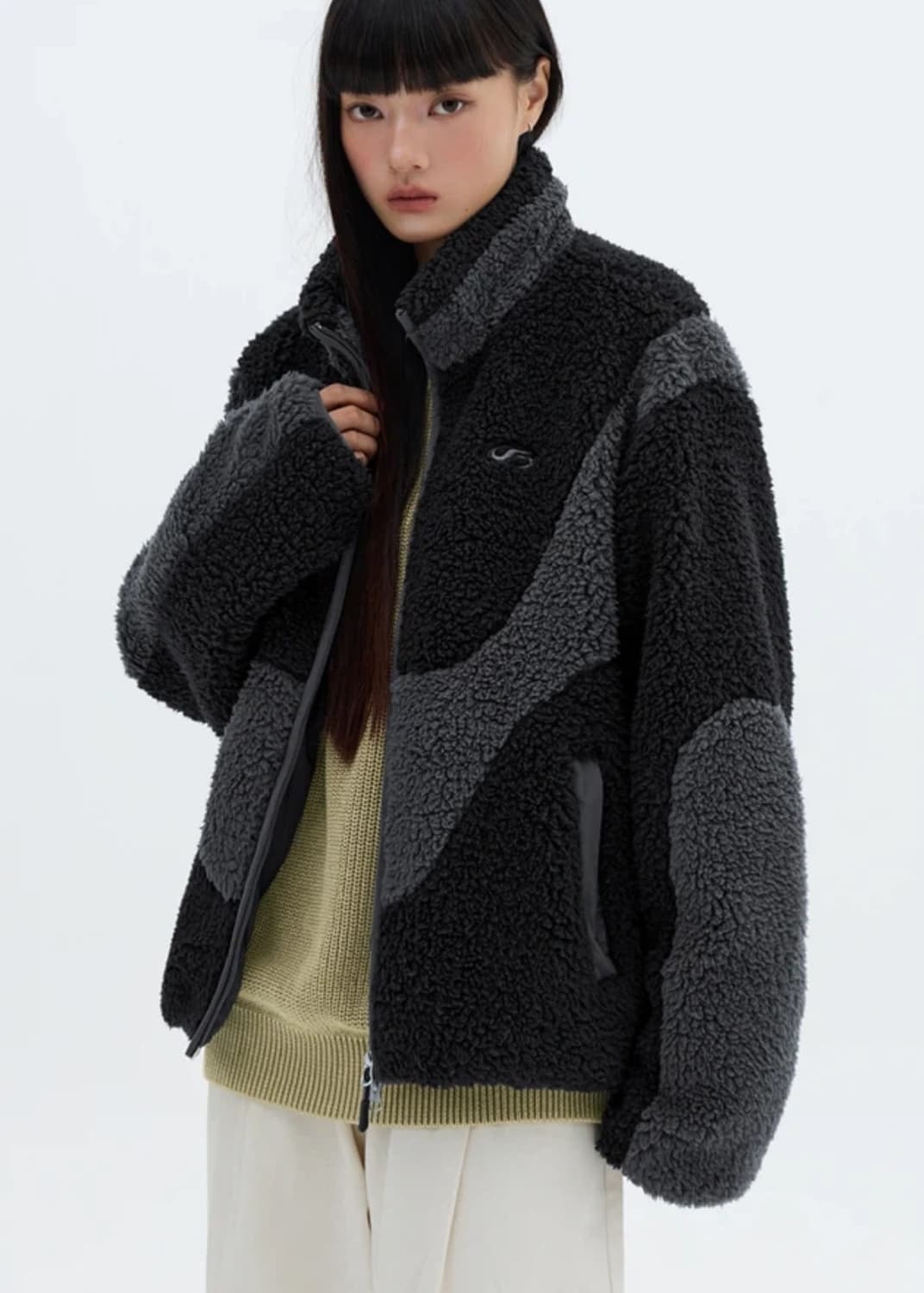 필루미네이트 플리스 뽀글이 자켓S 상품이미지4