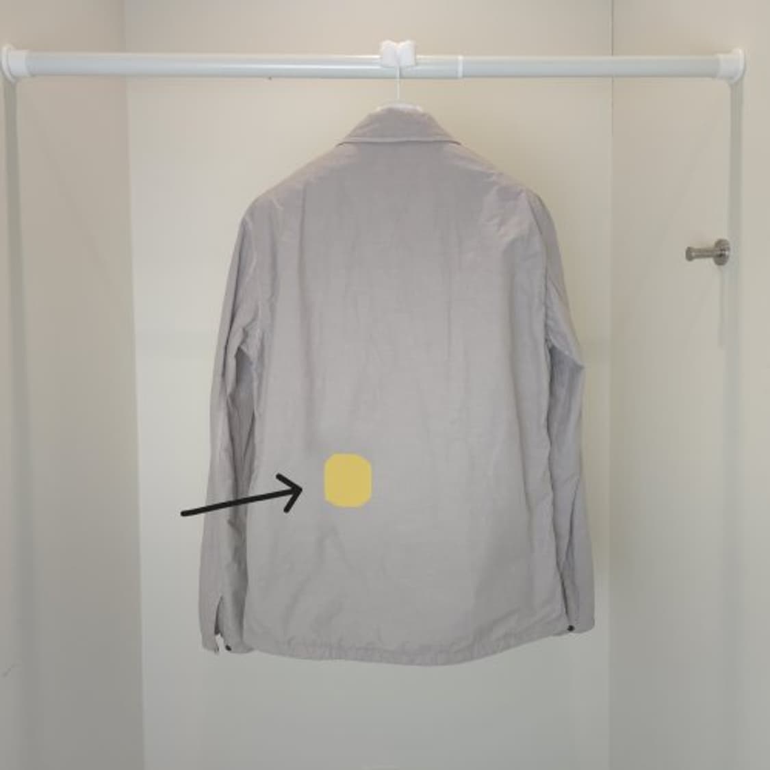 [정품] 스톤아일랜드 나슬란 오버셔츠 도브 그레이 상품이미지2