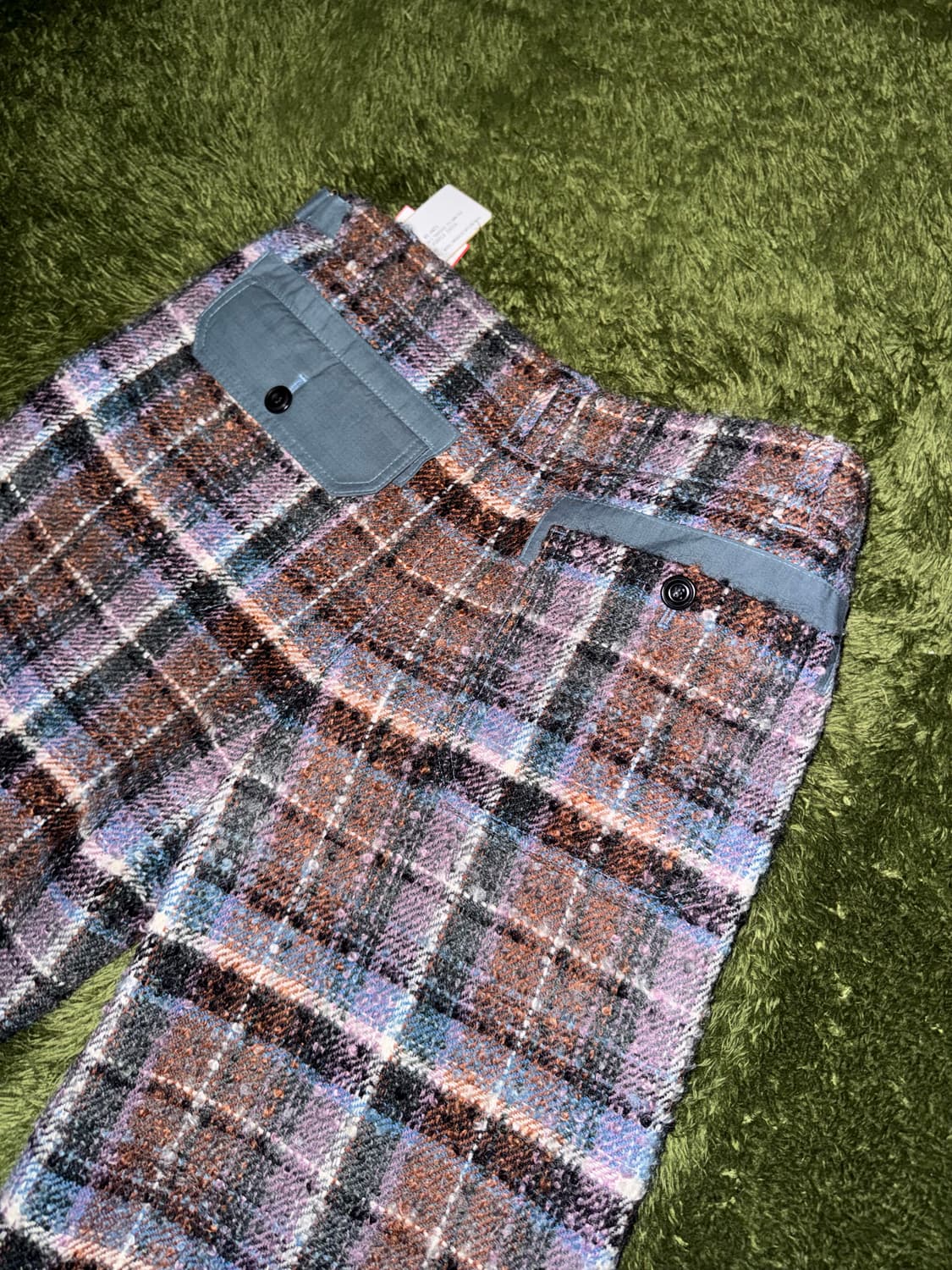 [30] NICHOLAS DALEY 니콜라스 데일리 70s 체크 트라우저 상품이미지9