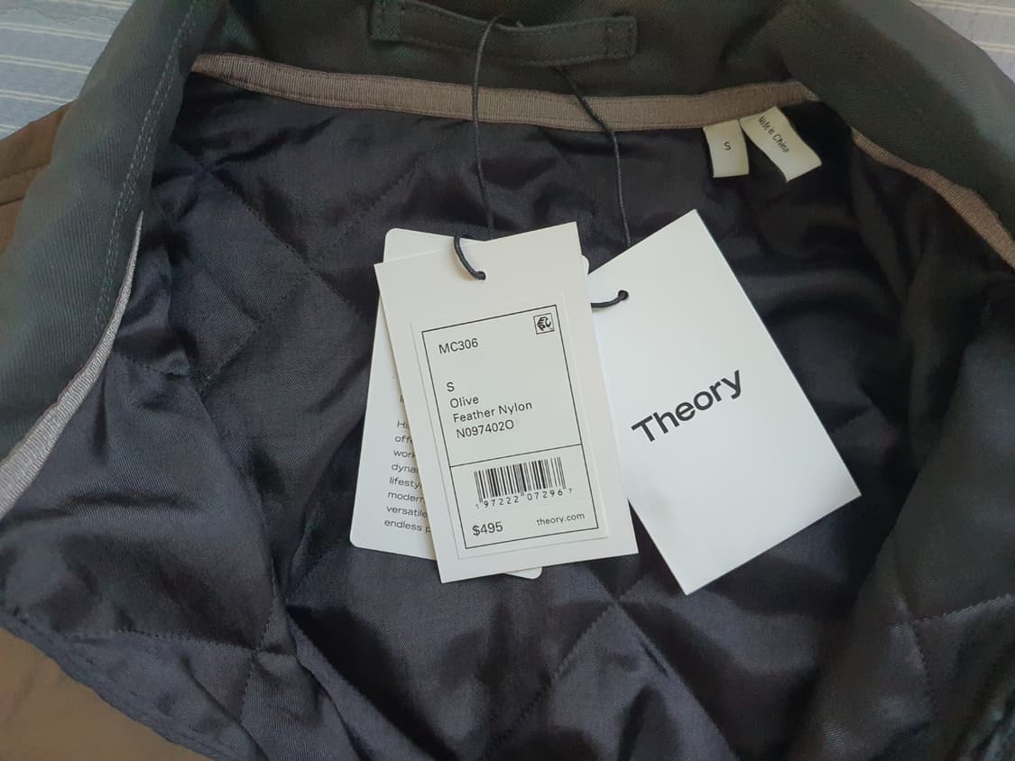 (새상품) 띠어리 프로젝트 페더나일론 퀼팅 자켓 상품이미지3