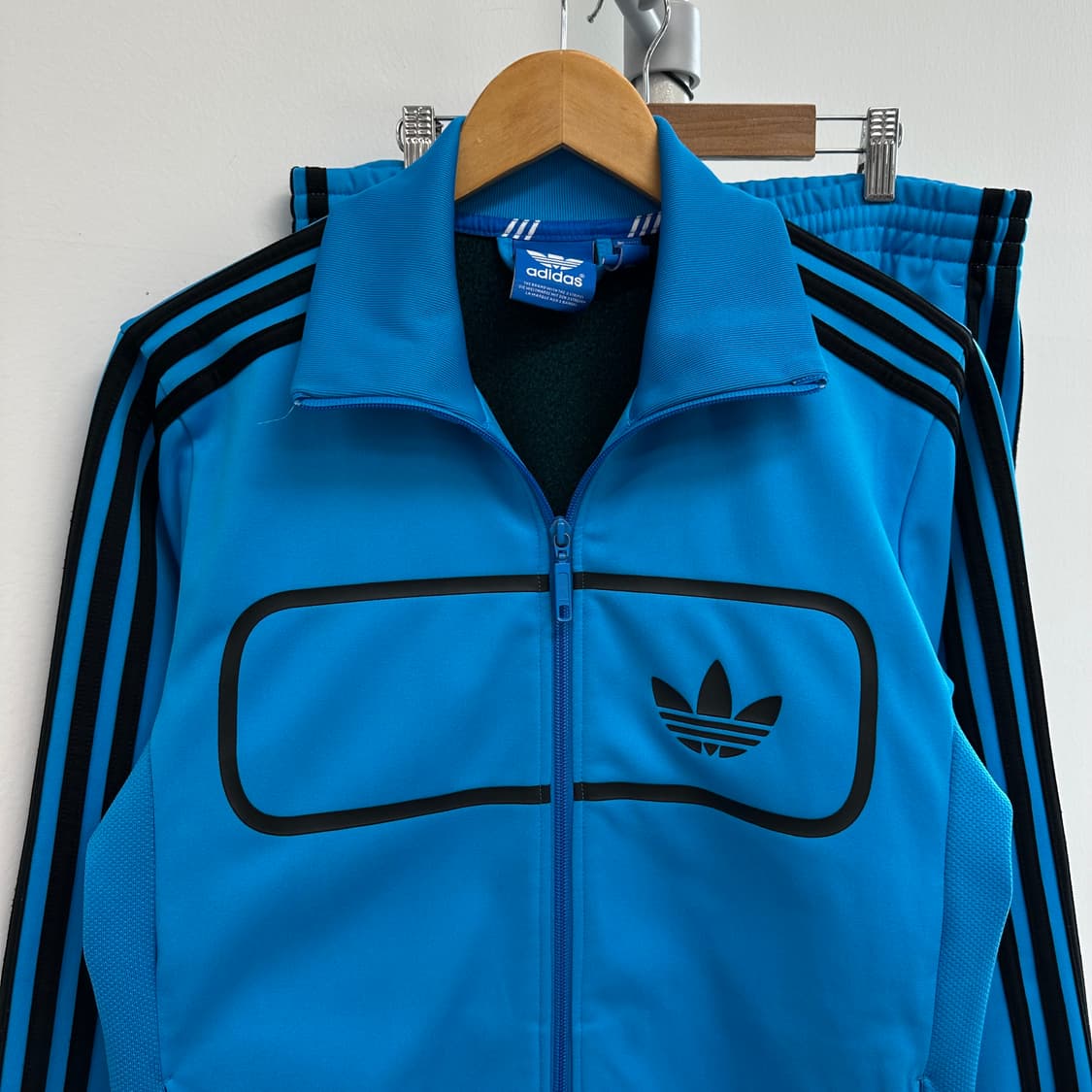 아디다스 블루 져지 트랙탑 셋업 상품이미지2