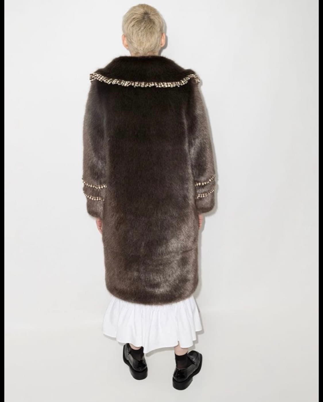 Shrimps 쉬림프 퍼 코트 상품이미지2