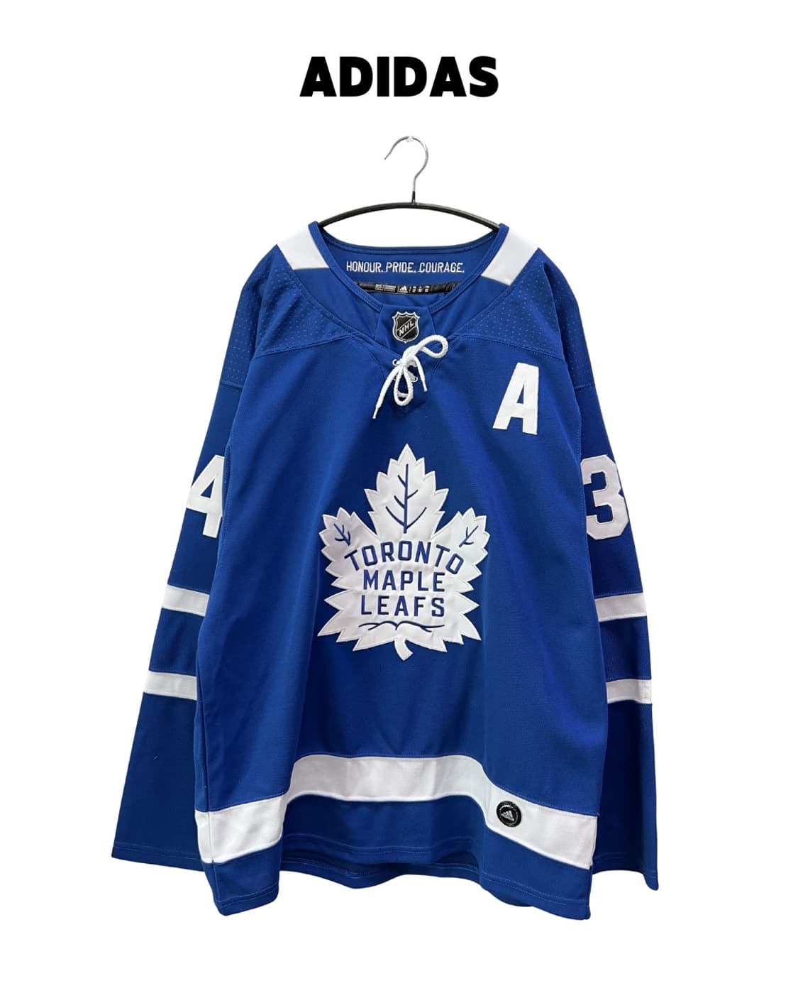 아디다스 x NHL 토론토 메이플 리프스 하키 져지 상품이미지1