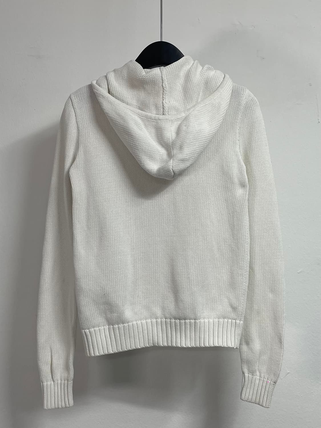 폴로 랄프로렌 우먼스 슬림핏 후드 니트집업  (on.548) 상품이미지3