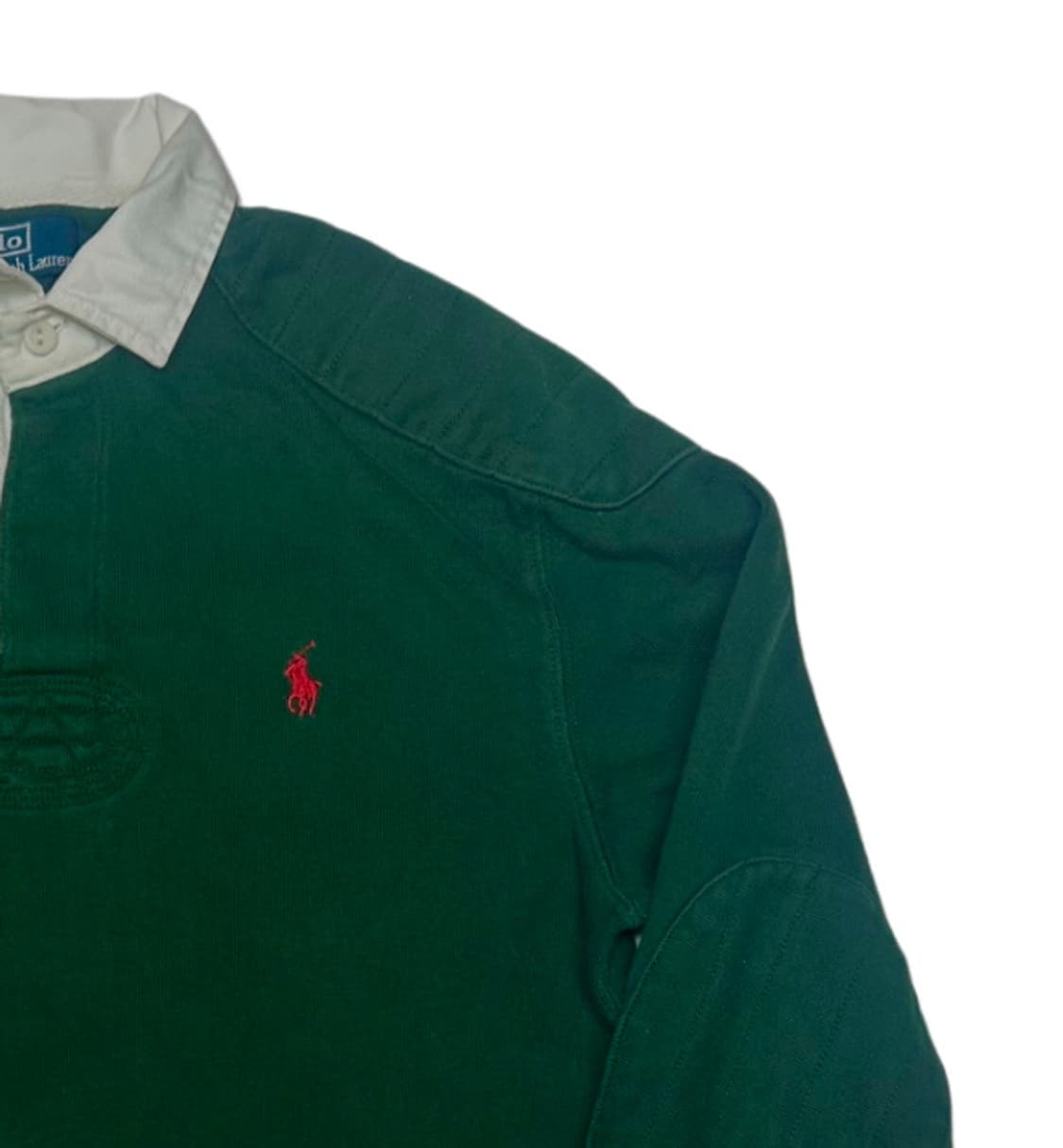 폴로 랄프로렌 스몰 포니로고 그린럭비티 S 상품이미지2