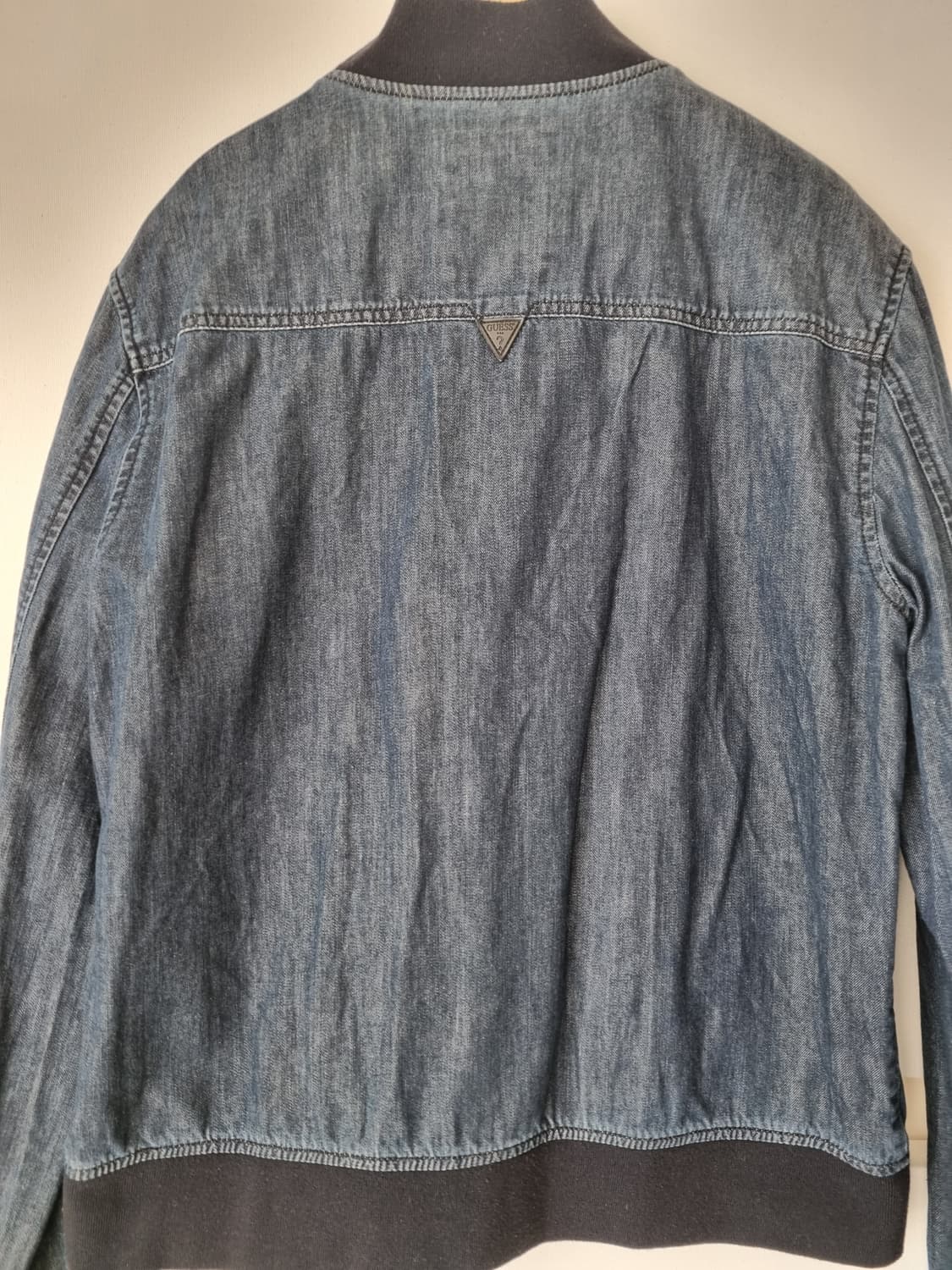 GUESS 남성 데님 블루종 자켓 XL 상품이미지5