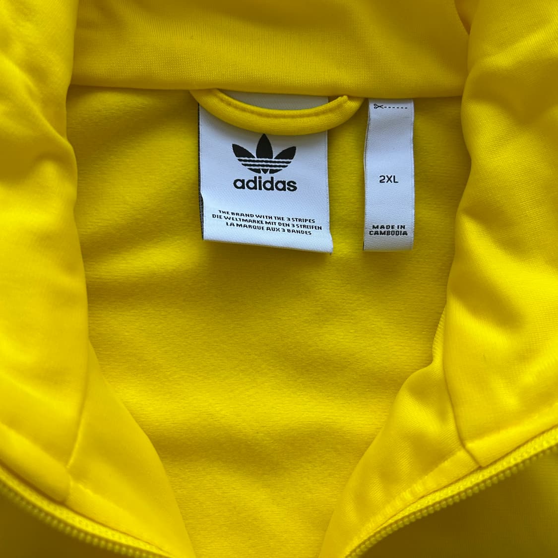 대장급 노란색 아디다스 져지 💛 상품이미지4