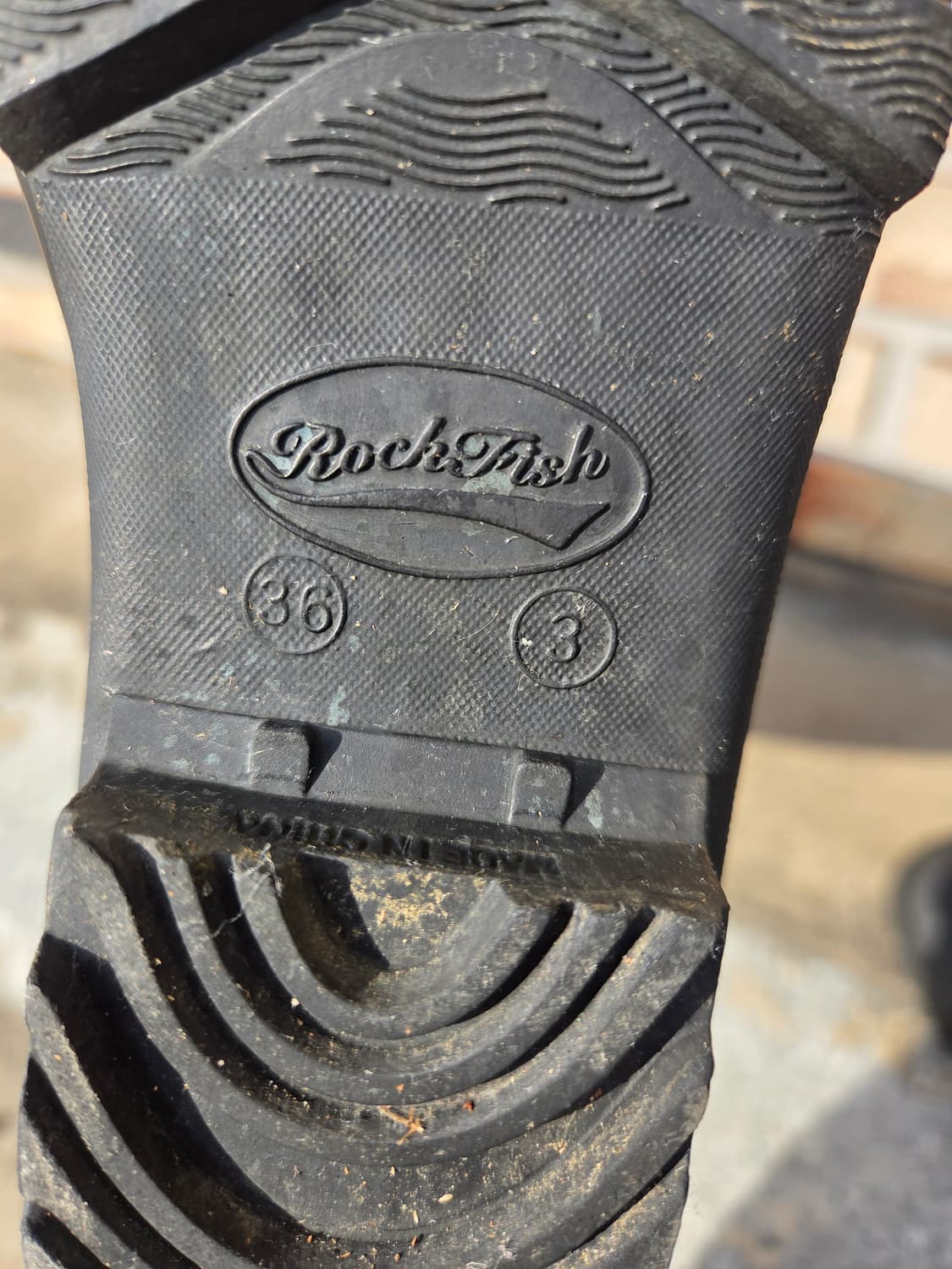 락피쉬 블랙 롱 레인부츠 상품이미지6