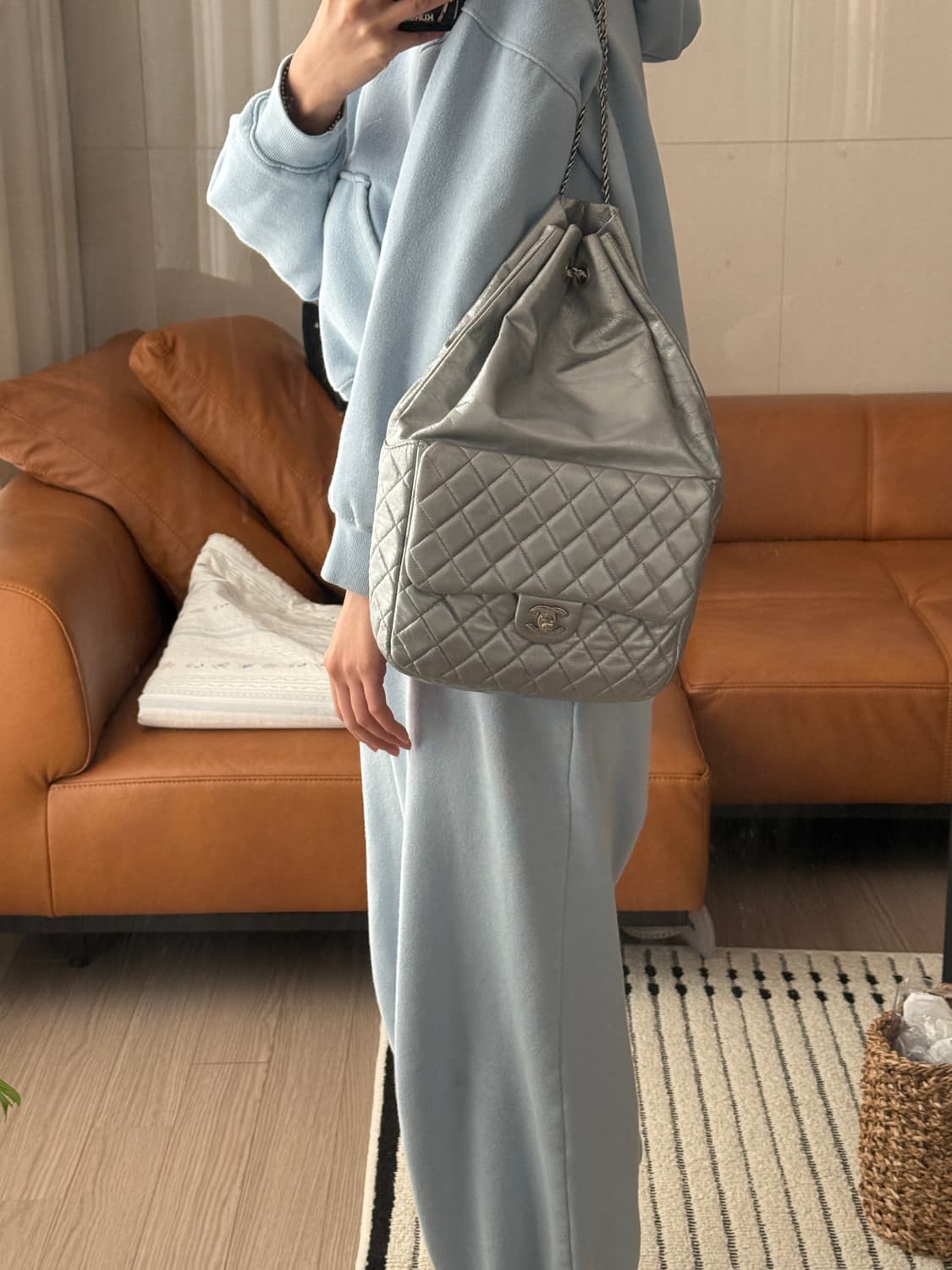 제니 샤넬 빈티지 백팩 상품이미지4