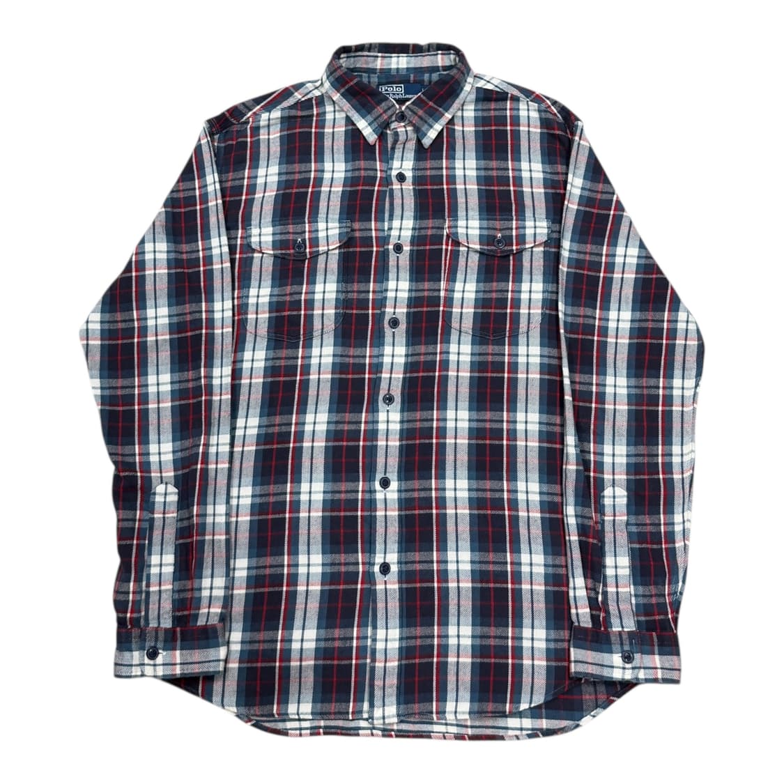 폴로 랄프로렌 신형 클래식핏 플래드 트윌 워크 체크셔츠 남방 L 상품이미지1