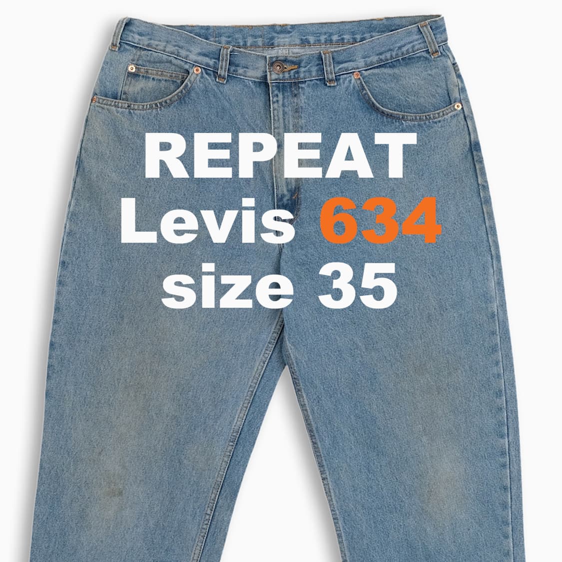 리바이스 634 오렌지탭 90s 35 사이즈 OR6343601 상품이미지1