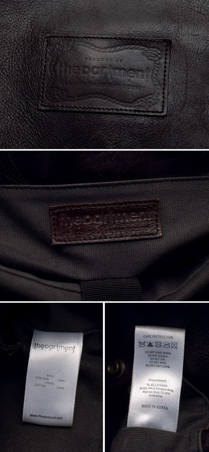 더파트먼트 풀그레인 올레더 아메리칸 클래식 백팩 상품이미지10