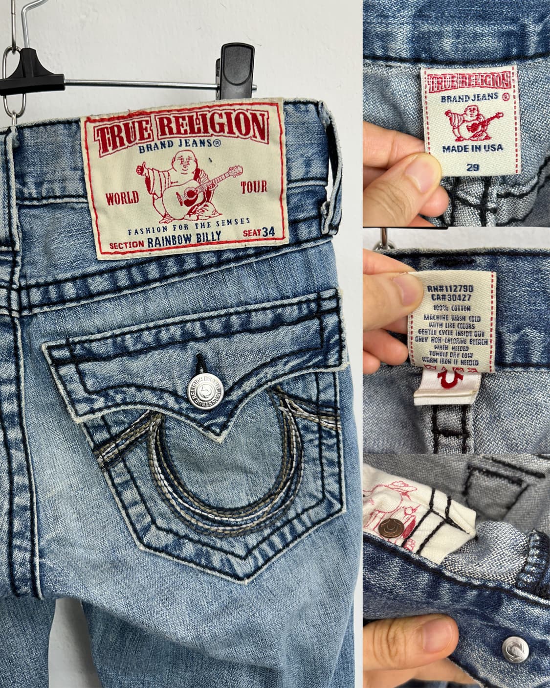 True Religion Rainbow Billy Super T Boot 상품이미지9