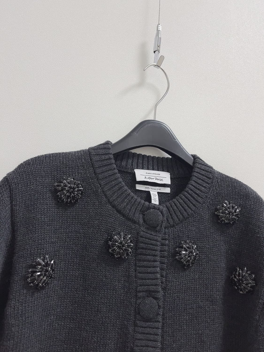 앤아더스토리즈 울 퍼프 가디건  상품이미지2