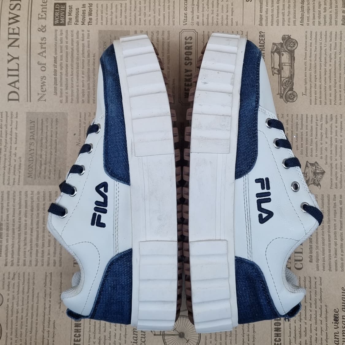 휠라 샌드블라스트 여성 운동화230 상품이미지5