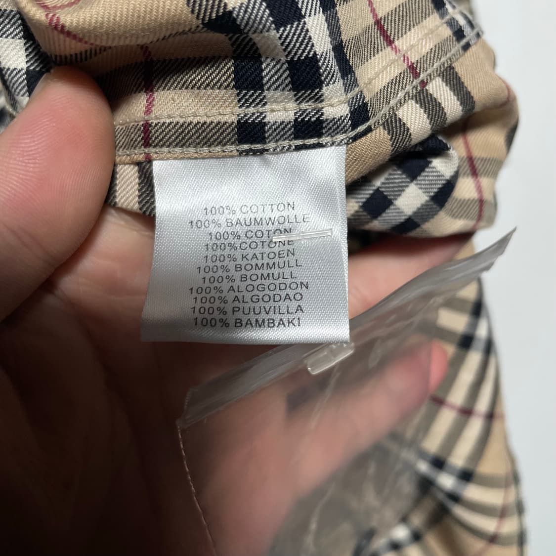 버버리 노바체크 반팔 셔츠 상품이미지6