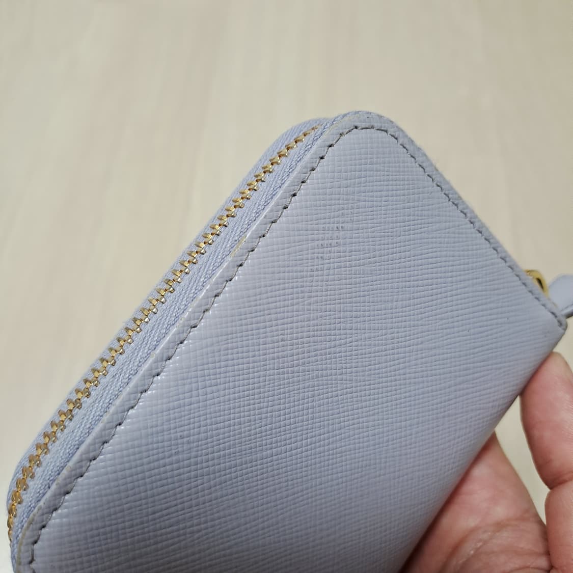 [100%/정품] 프라다 사피아노 레더 코인 퍼스 라벤더, 프라다지갑 상품이미지3