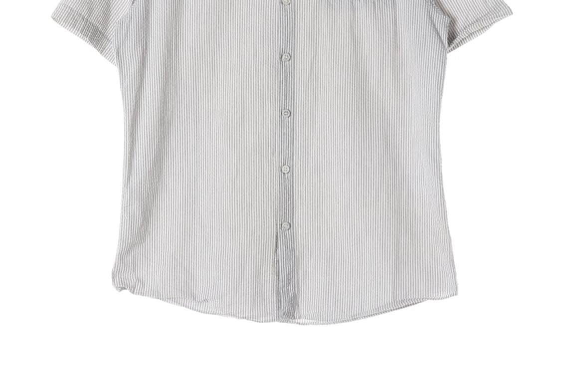 빨질레리 시어서커 스트라이프 반팔 셔츠 48 상품이미지4