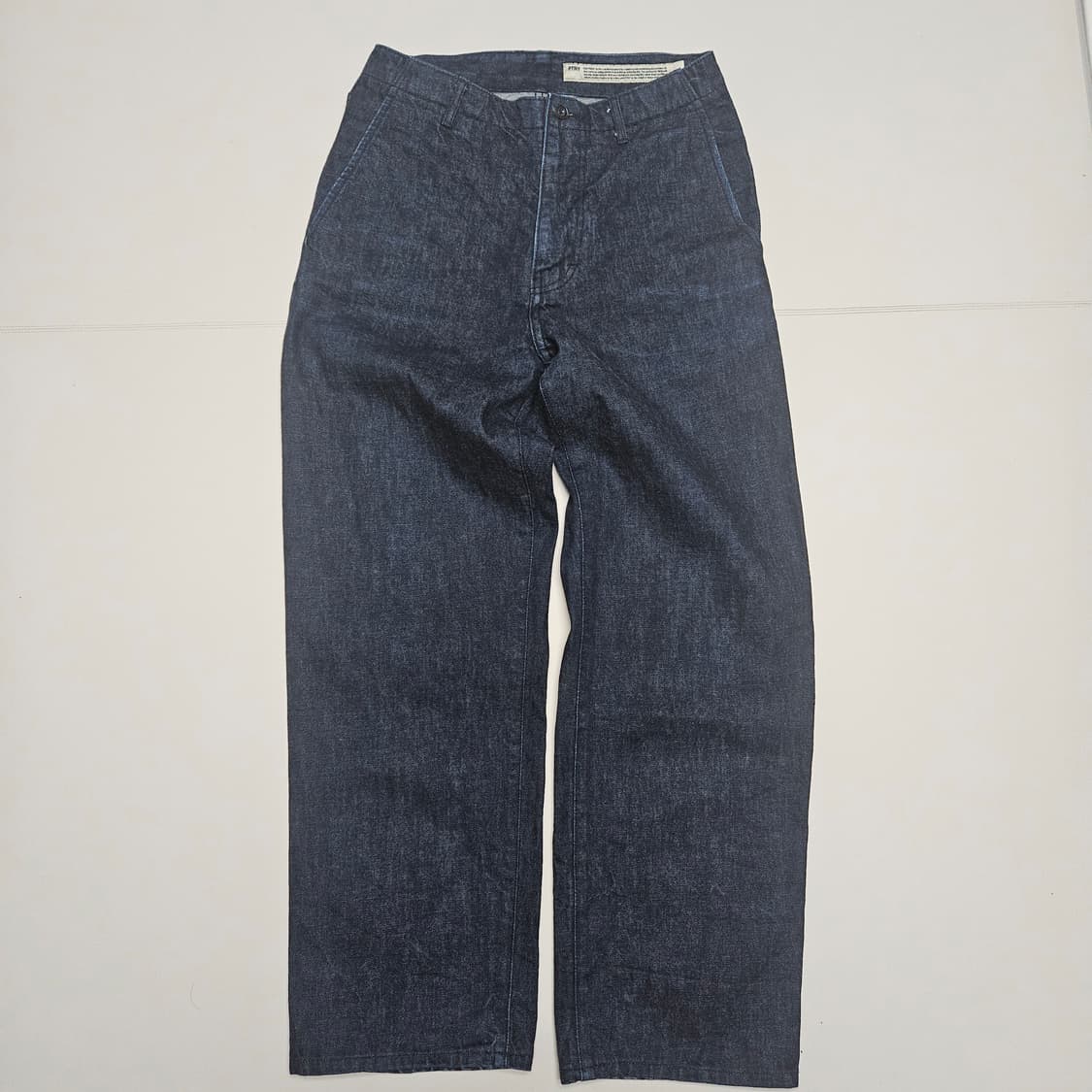 (무료배송) 포터리 원워시 와이드 데님 블루 2 상품이미지2