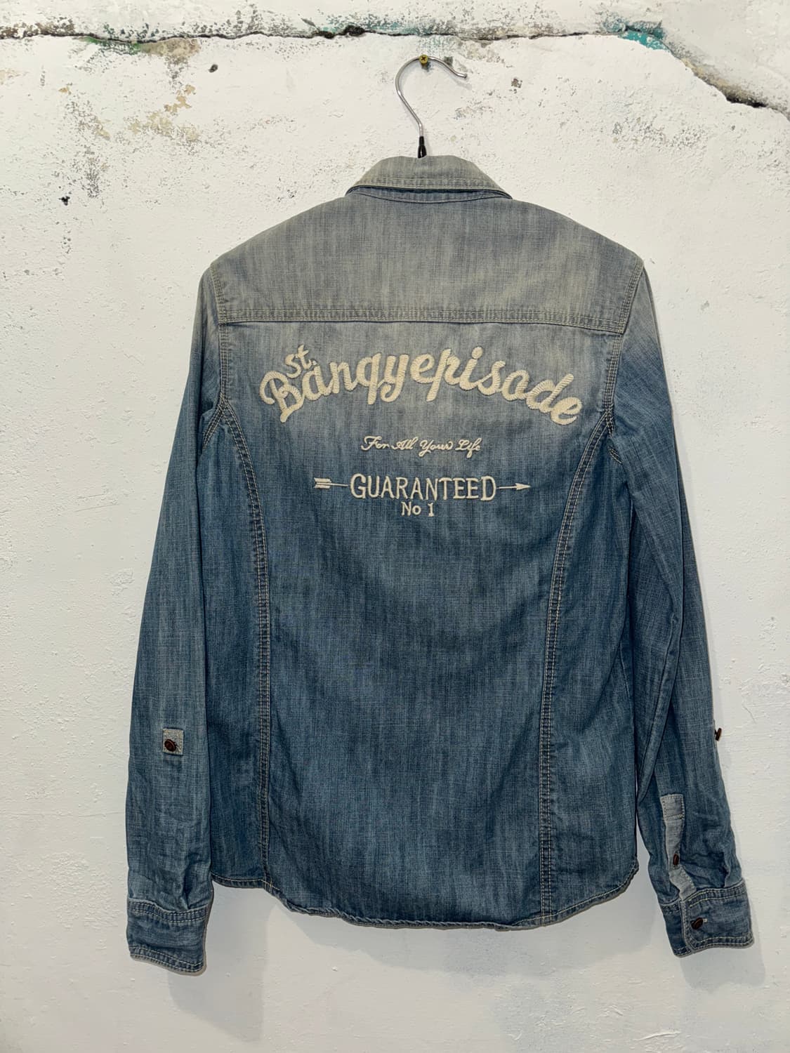 Thursday island 웨스탄 자수 데님 셔츠 상품이미지5