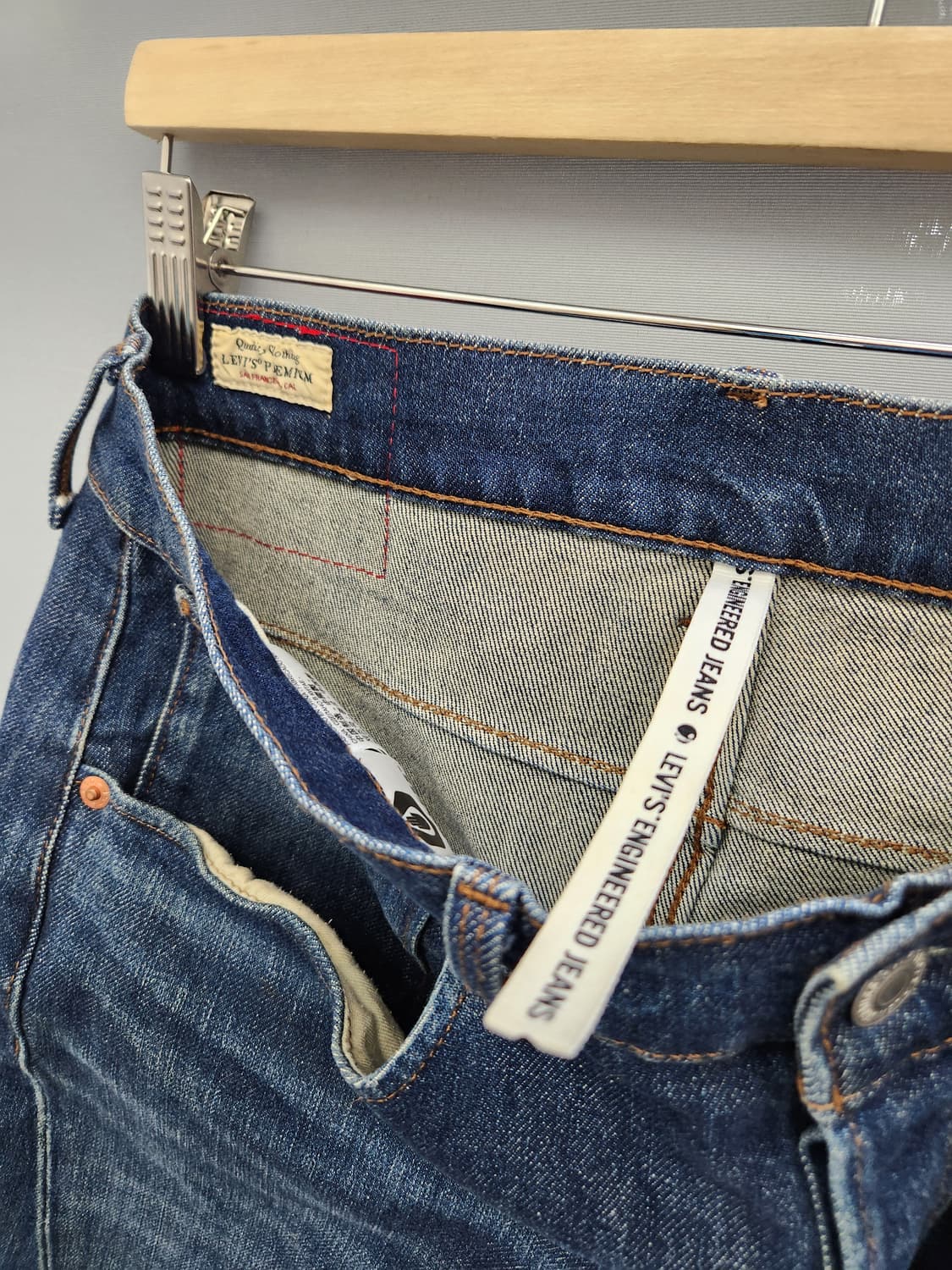 리바이스 프리미엄 Levis 502 워터리스 데님 W32 L30 상품이미지7