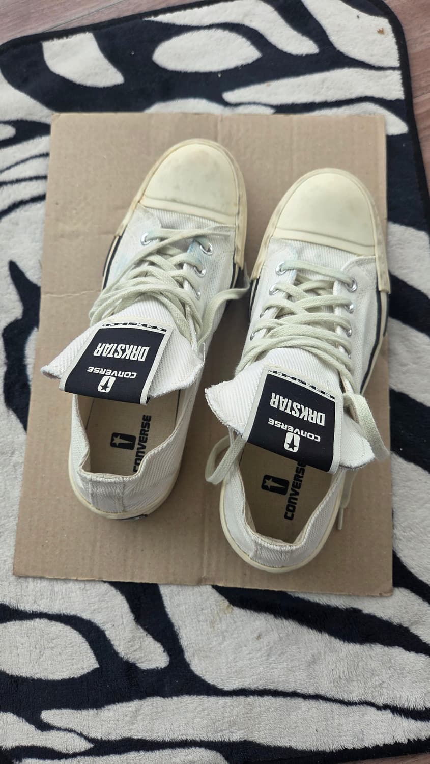 컨버스 릭오웬스 다크스타 아이보리  상품이미지2