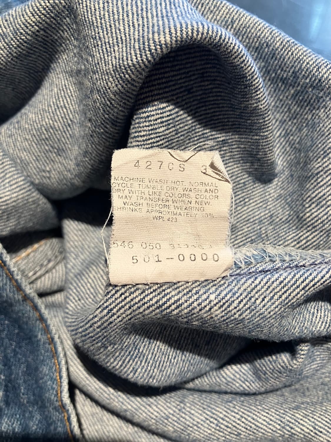 90s USA 빈티지 리바이스 501xx 데님 팬츠 상품이미지10