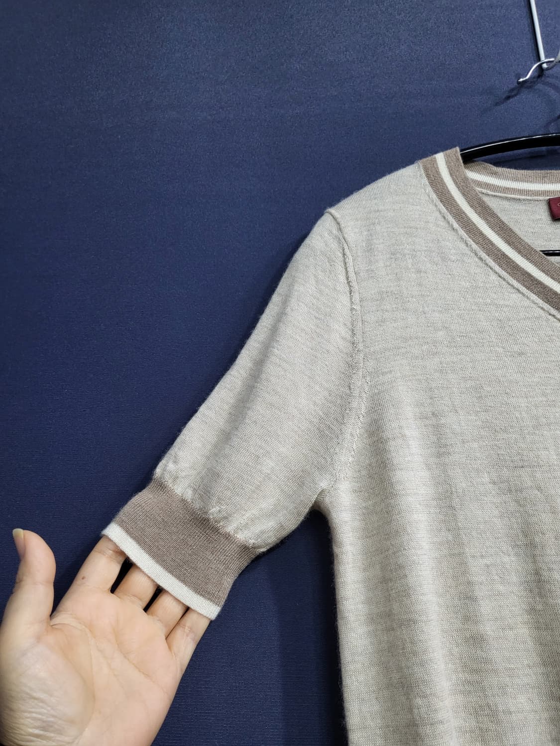 캐시미어송 캐시미어100%반니트 상품이미지3