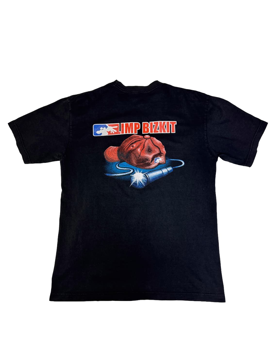 빈티지 00s 림프 비즈킷 Limp Bizkit 밴드 로고 티셔츠 L 상품이미지4
