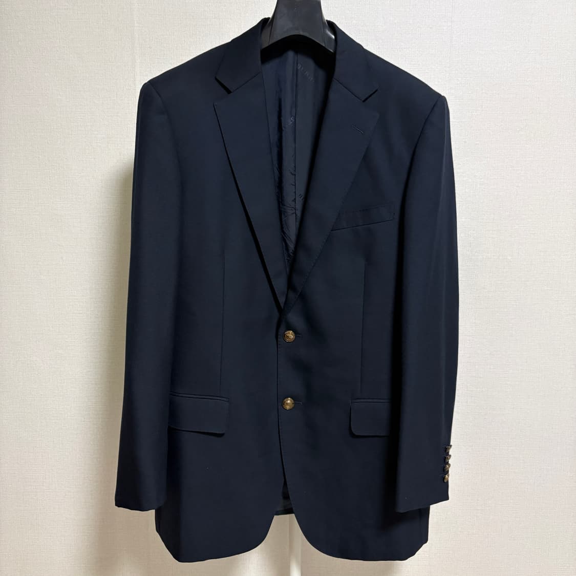 (민트급) 버버리 런던 엔틱골드 금장 블레이저 / 네이비, L 상품이미지1