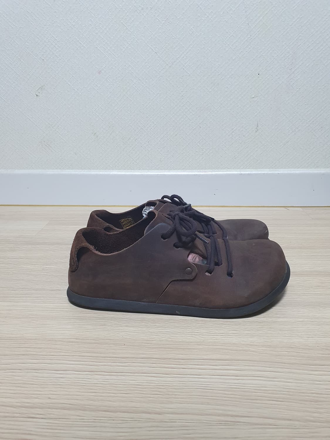 버켄스탁 몬타나 브라운 레더 슈즈 260 상품이미지1