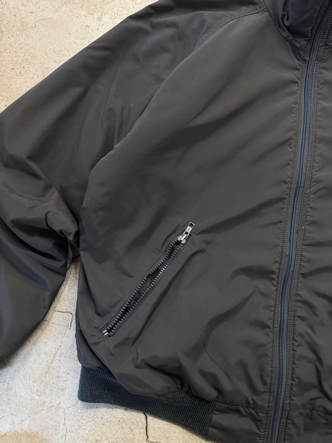 90s 엘엘빈 웜업 플리스 라이닝 자켓 상품이미지3