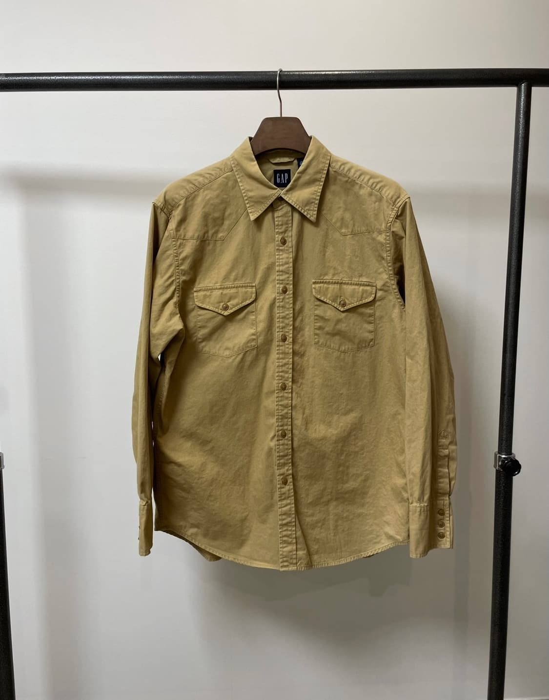 (L) 90s Gap 올드갭 워크 셔츠 상품이미지1