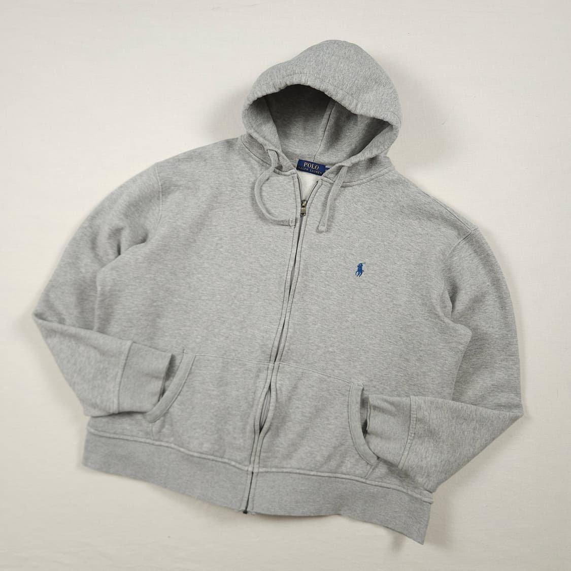 XL(105) 폴로 랄프로렌 기모 후드집업 그레이 상품이미지2