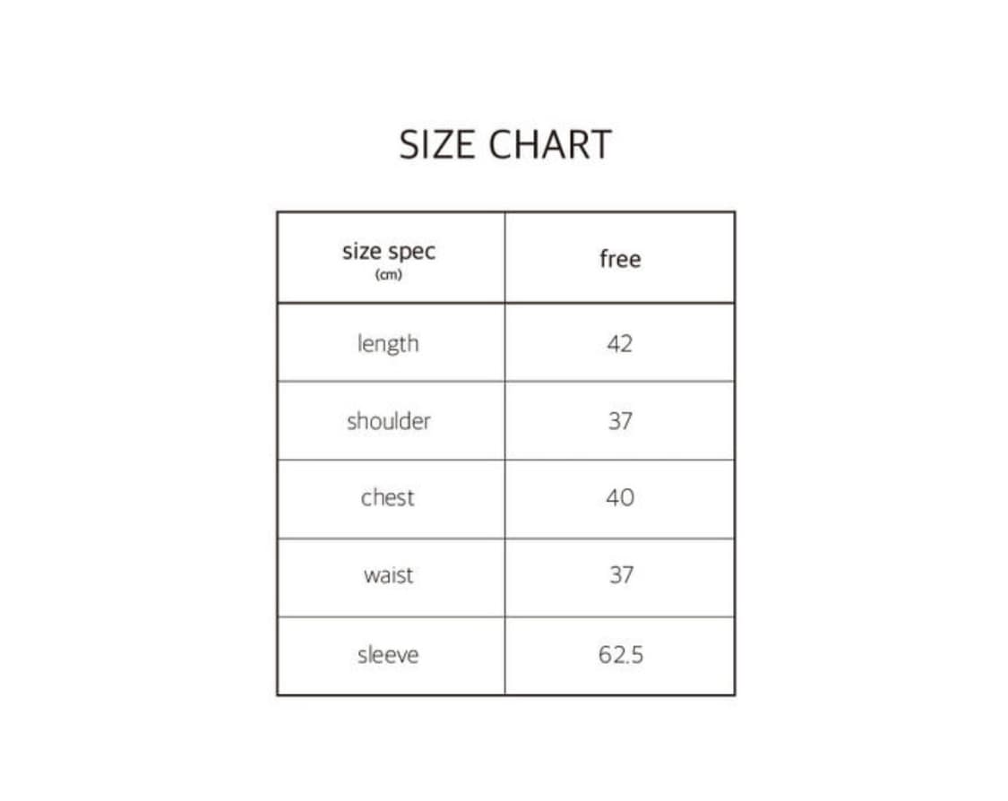 큐피도 shoulder warmer tshirt 상품이미지4